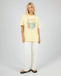 Palermo Relaxed Tee Yellow