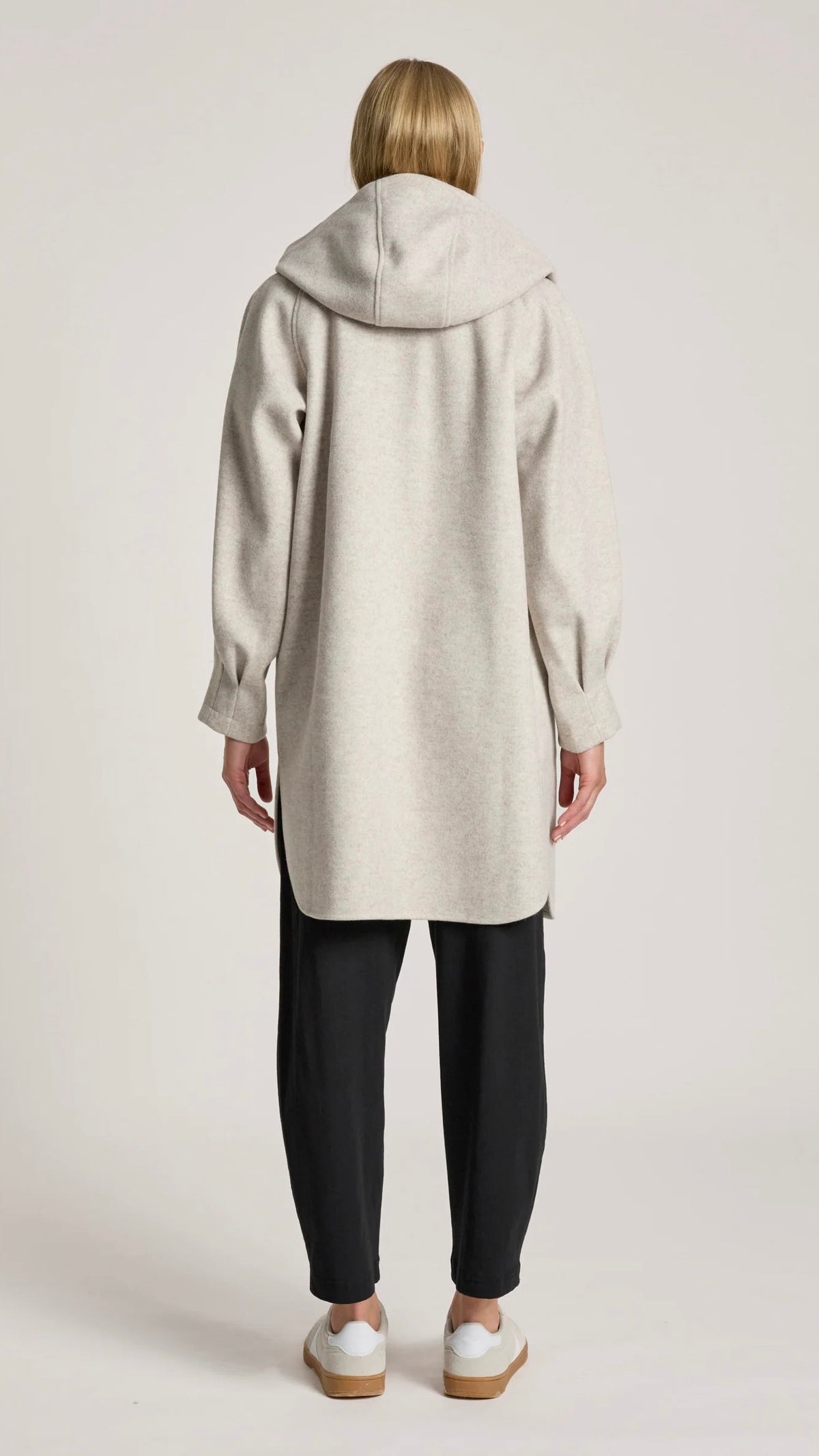 Sable Hood Jacket Bisque