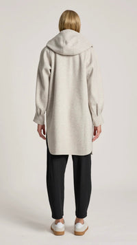 Sable Hood Jacket Bisque