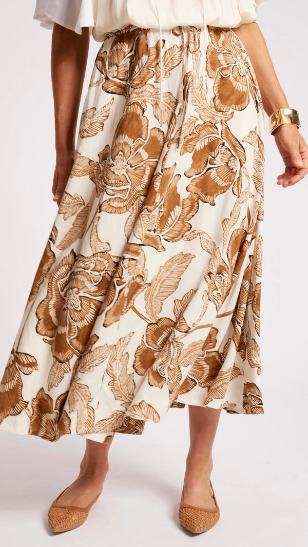 Gaia Maxi Skirt Dune