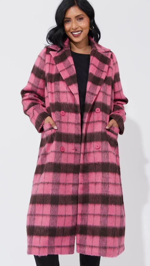 Daytona Coat Pink