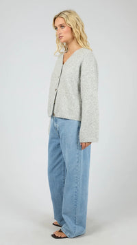 Nova Cardigan Grey Marle