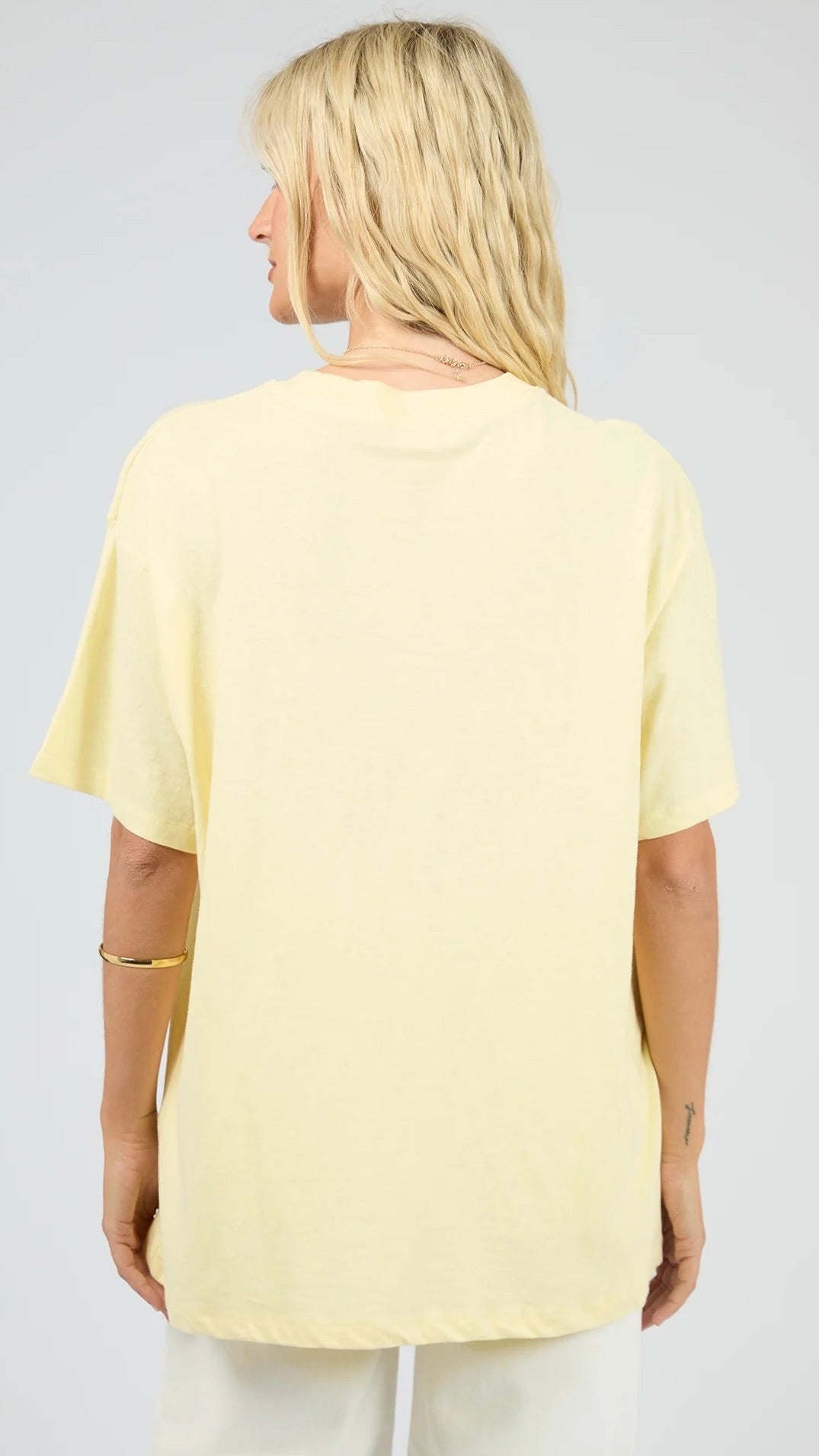 Palermo Relaxed Tee Yellow