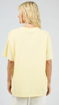Palermo Relaxed Tee Yellow