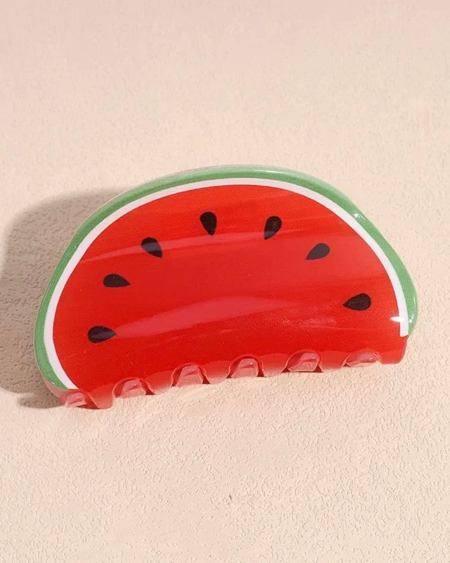 Watermelon Hair Claw