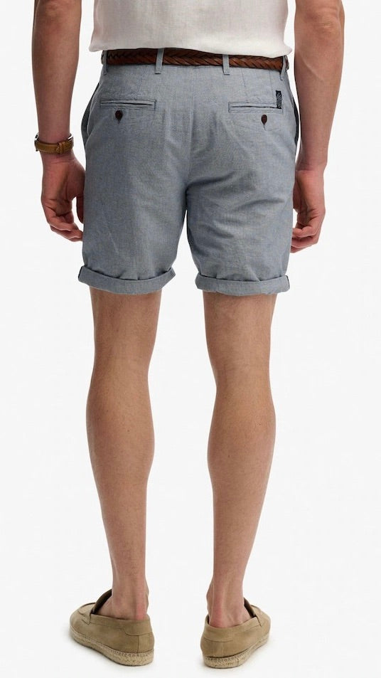 Superdry Premium Textured Chino Grey/Blue Houndstooth