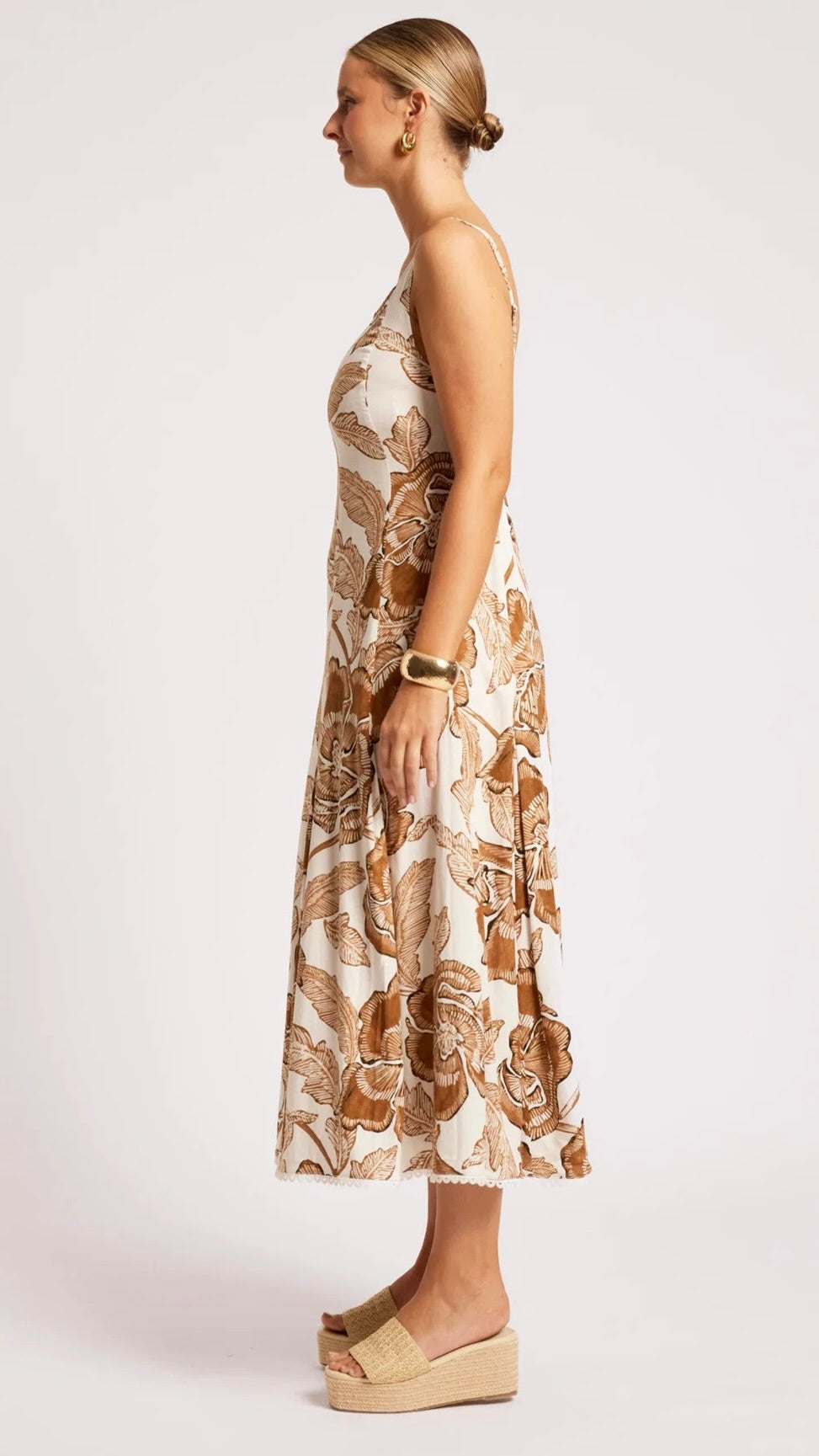 Gaia Tank Maxi Dress Dune