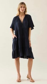 Oline Dress Navy