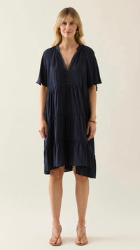 Oline Dress Navy