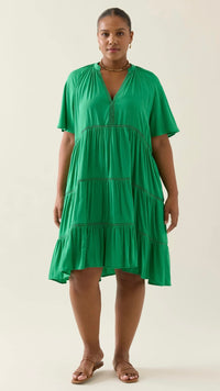 Oline Dress Green