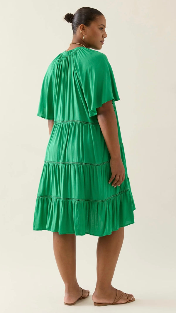 Oline Dress Green