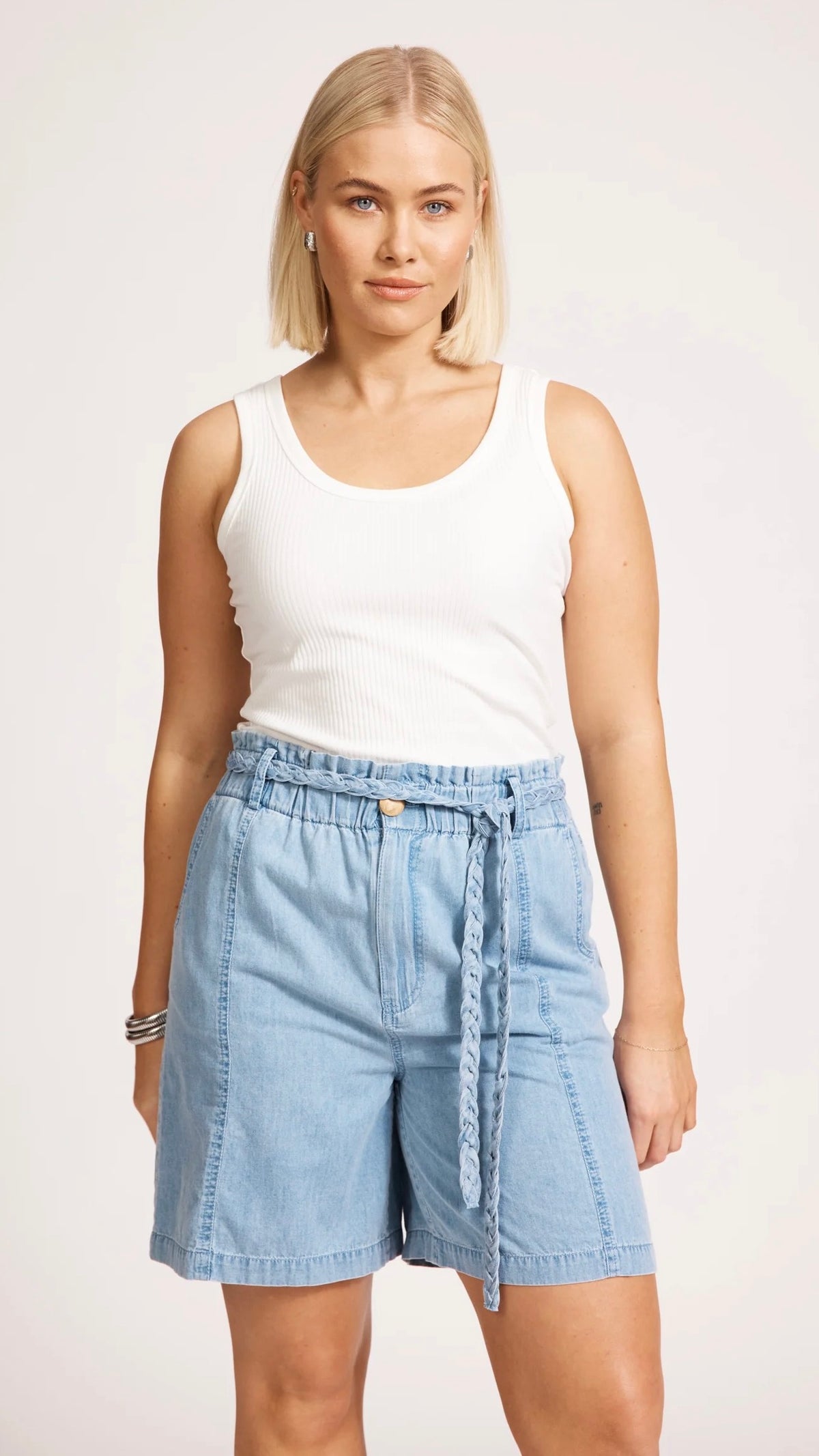 Melenia Denim Short Denim