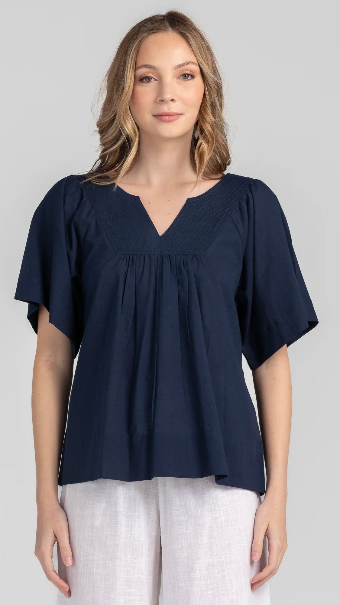 Freya Top Navy