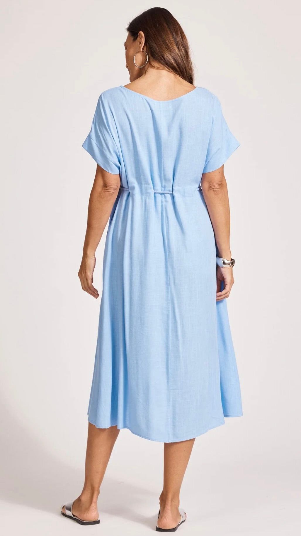 Alesia Rope Tie Dress Belize