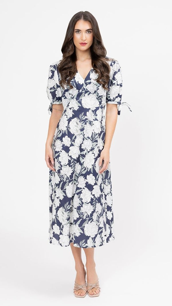 Smart Dress Midnight Sage
