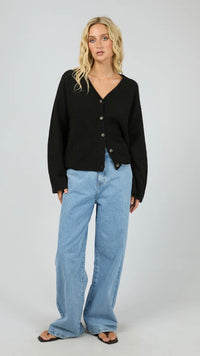 Nova Cardigan Black