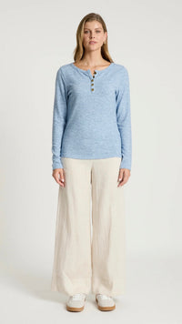 Rumi Long Sleeve Top Lake