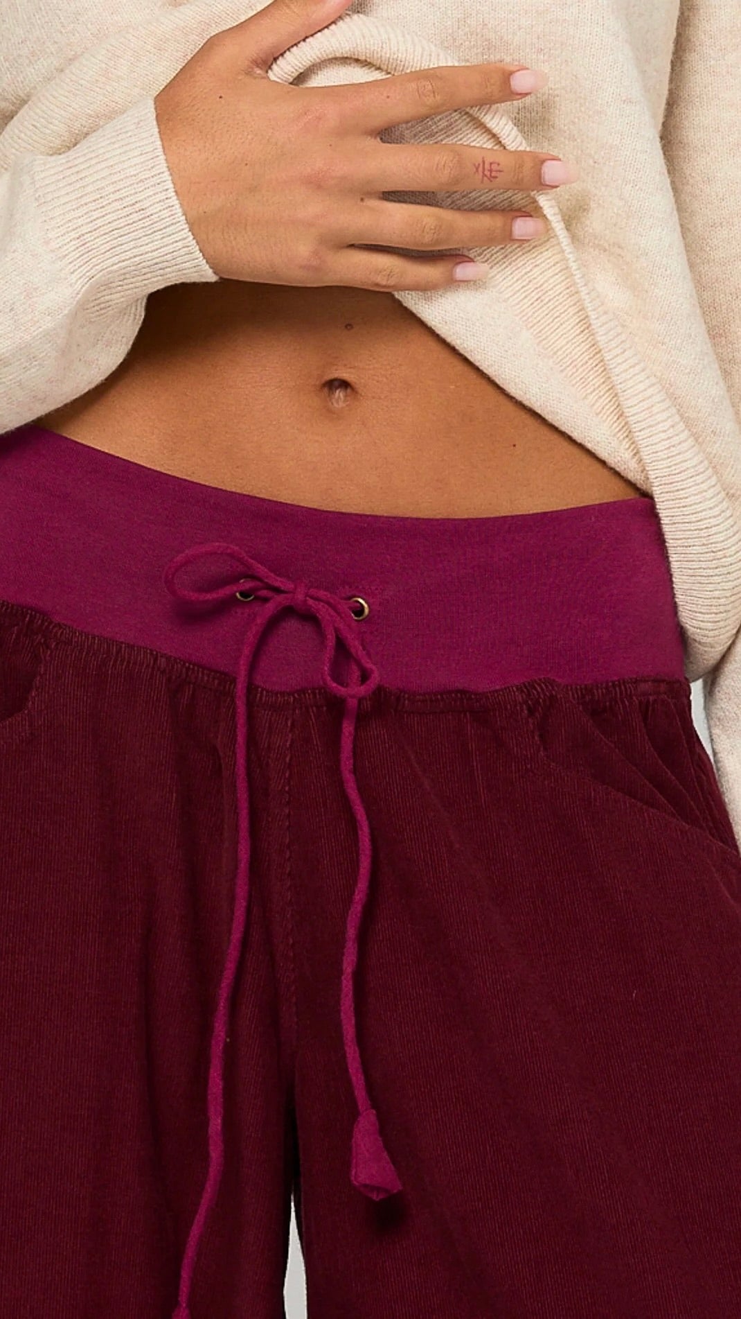 Cord Guru Pant Merlot