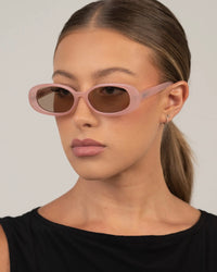 Otra Gina Transparent Pink/Brown