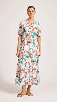 Alegria Tiered Maxi Dress Estate