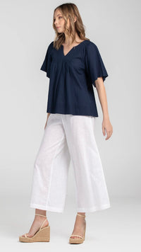 Freya Top Navy