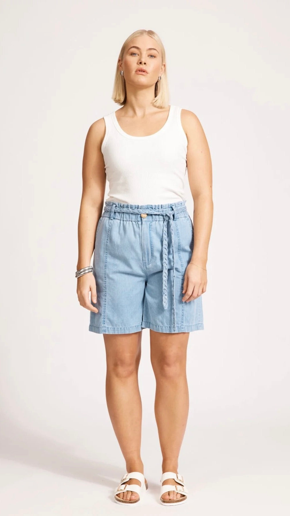 Melenia Denim Short Denim