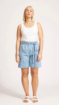 Melenia Denim Short Denim