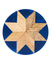 Lotus Coaster Set Sapphire