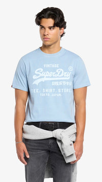 VL Relaxed Tee China Blue