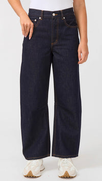 Carson Barrel Jean Dark Indigo