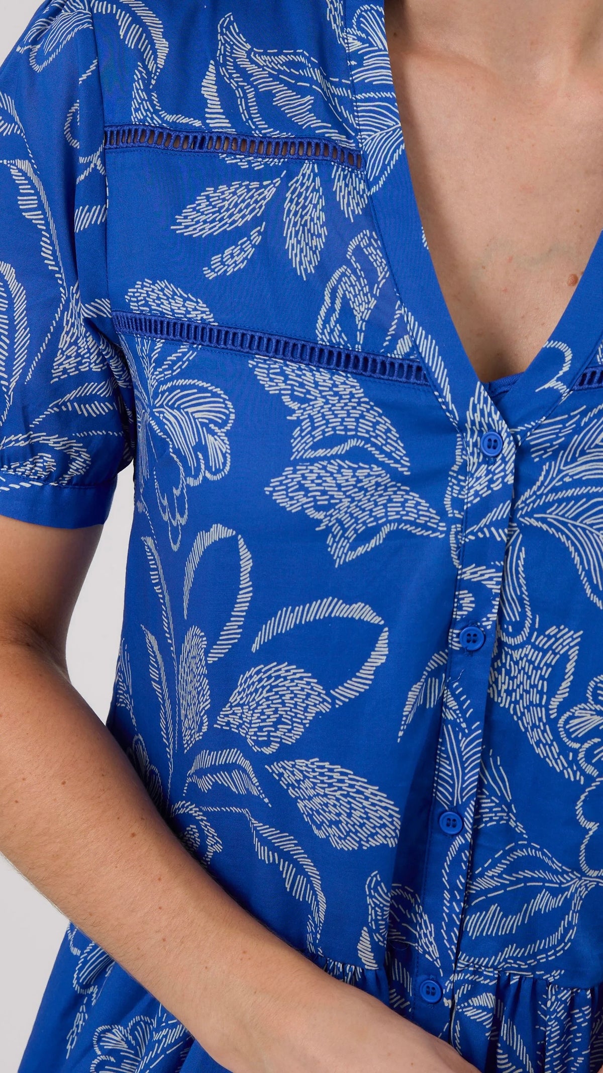 Maxine Dress Corfu Cobalt