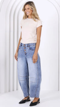 Monaco Carson Barrel Jeans