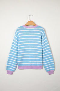 Poppins Contrast Knit Cardi