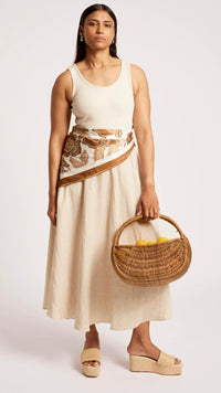 Maris Tank Maxi Dress Tusk