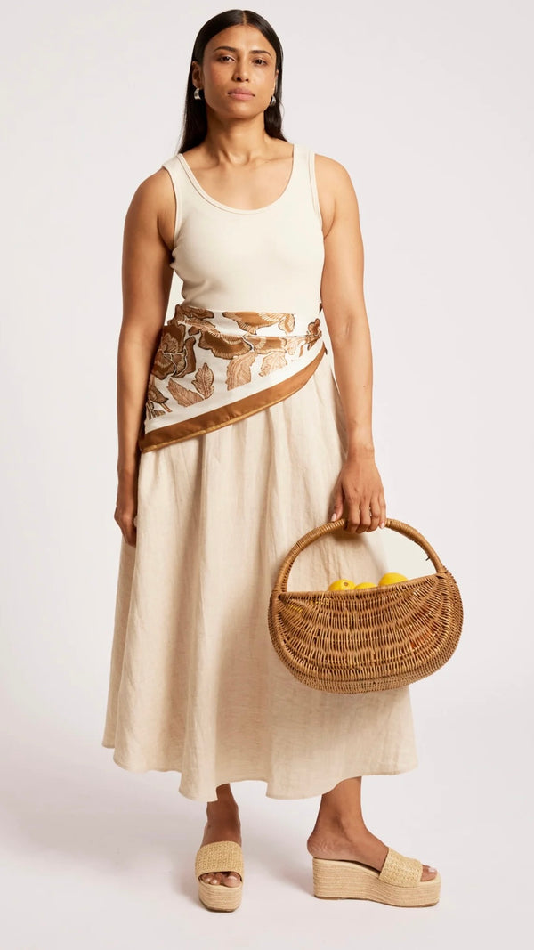 Maris Tank Maxi Dress Tusk