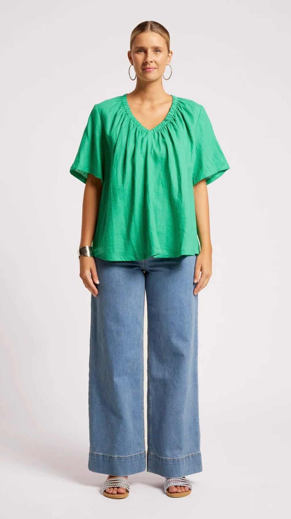 Cove Relaxed Top Jade