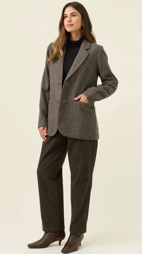 Cassidy Blazer Charcoal