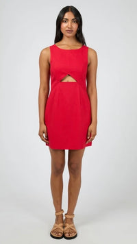 Mavis Mini Dress Red