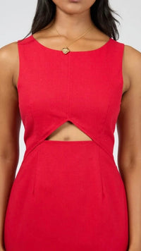 Mavis Mini Dress Red