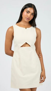 Mavis Mini Dress Natural