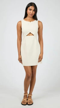 Mavis Mini Dress Natural