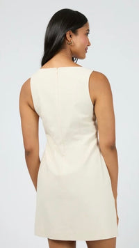 Mavis Mini Dress Natural