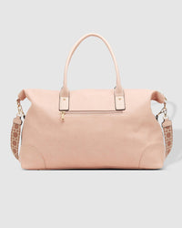 Alexis Weekender Travel Bag Blush Ezra