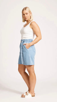 Melenia Denim Short Denim