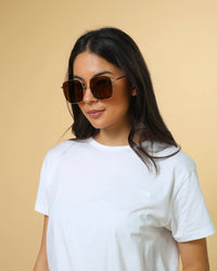 Stella Parker Sunglasses Gold 694