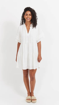 Haiti Dress White