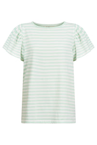 Margherita Stripe Tshirt Mint