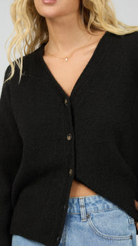 Nova Cardigan Black