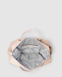 Alexis Weekender Travel Bag Blush Ezra