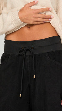Cord Guru Pant Black